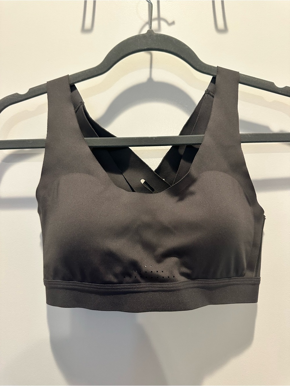 all in motion Charcoal Cross-Back Sports Bra